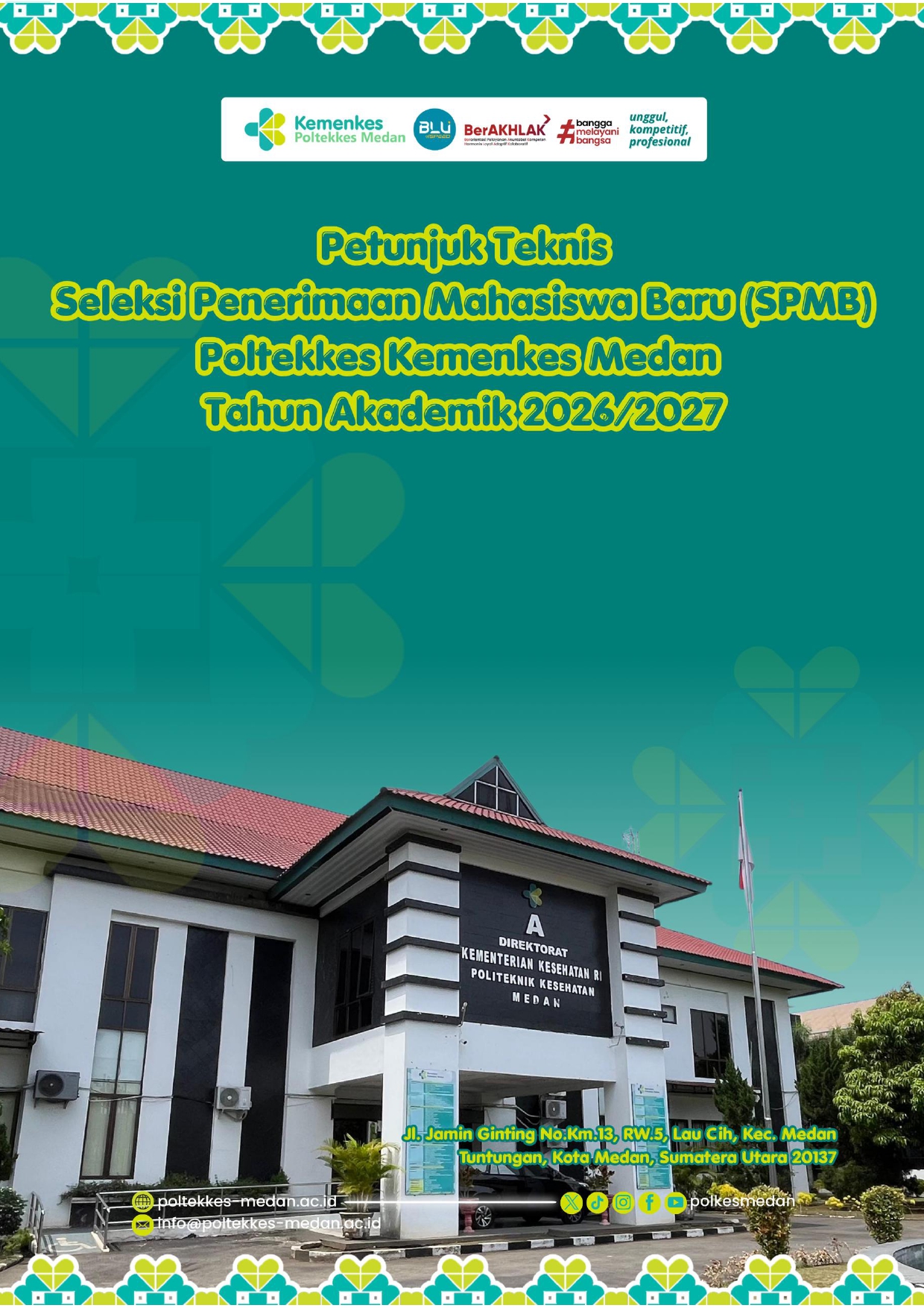 Petunjuk Teknis SPMB Poltekkes Medan TA. 2026/2027